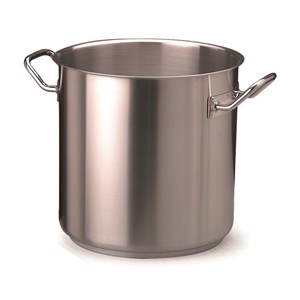 Pentola  in Inox - AGNELLI Linea ACCIAIO INOX INDUZIONE - 3 MM - Codice COIX3103E - Spessore mm 3 - Capacità 58 lt  - Diametro 20 cm - Altezza cm 19 - Imballo confezione da n. 1 Unità