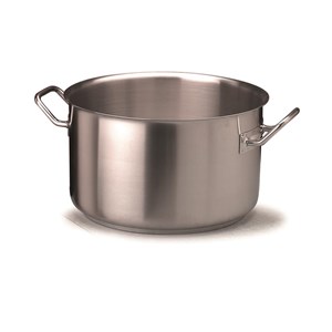 Casseruola Alta 2 Manici  in Inox - AGNELLI Linea ACCIAIO INOX INDUZIONE - 3 MM - Codice COIX3104E - Spessore mm 3 - Capacità 6,7 lt  - Diametro 24 cm - Altezza cm 15 - Imballo confezione da n. 1 Unità