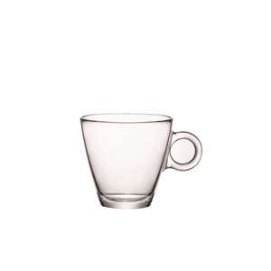 Tazza Espresso  - BORMIOLI ROCCO Linea EASY BAR - Codice 4.30220 - Capacità 10 cl   -  12  3/4 z - Diametro 84 mm - Altezza mm 61 - Imballo confezione da n. 12 Unità