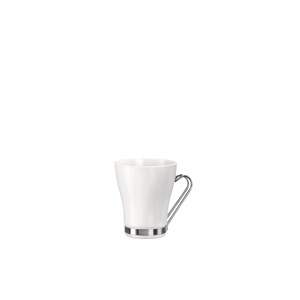 Bicchiere Cappuccino Bianco - BORMIOLI ROCCO Linea OSLO WHITE - Codice 4.00892 - Capacità 23,5 cl   -  3  3/4 z - Diametro 108 mm - Altezza mm 96 - Imballo confezione da n. 12 Unità