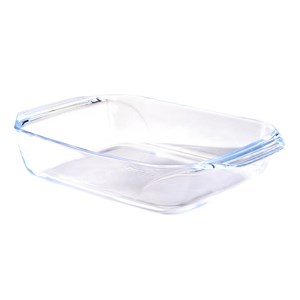 Tegame Rettangolare  in Vetro Borosilicato - PYREX Linea OPTIMUM - Codice 406B - Dimensioni cm 28x17 - Imballo confezione da n. 1 Unità