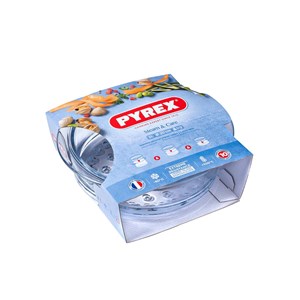 Cuocivapore  in Vetro Borosilicato - PYREX - Codice P03N - Diametro 20 cm - Imballo confezione da n. 1 Unità