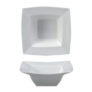 Coppa Ala Quadra  - MEDRI Linea SALAD BOWLS - Codice 1218 - Dimensioni cm 19x19 - Altezza cm 6,5 - Imballo confezione da n. 3 Unità