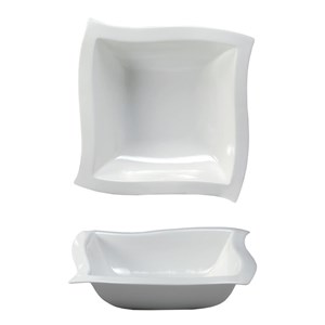 Insalatiera Onda  - MEDRI Linea SALAD BOWLS - Codice 1993 - Dimensioni cm 22x22 - Imballo confezione da n. 4 Unità