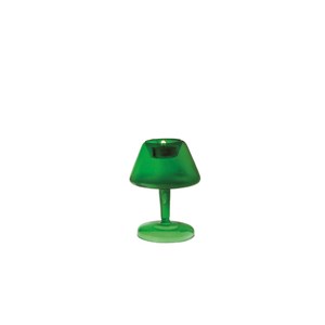 Tealight Vetro Lampada Verde in vetro - MEDRI - Codice 1053G - Imballo confezione da n. 1 Unità