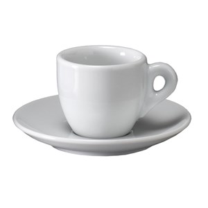 Tazza Caffè Senza Piatto  - APULUM - Codice 491 - Capacità 6,5 cl  - Imballo confezione da n. 6 Unità