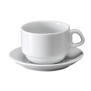 Tazza Colazione Con Piatto  - APULUM - Codice 630 - Capacità 27 cl  - Imballo confezione da n. 6 Unità