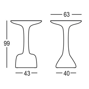 BASAMENTO - MOD. ARMILLARIA TABLE