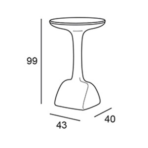 BASAMENTO - MOD. ARMILLARIA TABLE