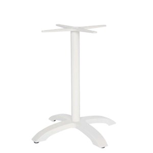 BASE - MOD. TP - BASE IN ALLUMINIO VERNICIATO - DOTATO DI PIEDINI REGOLABILI - DIM.  H 70 cm - NORMA CE