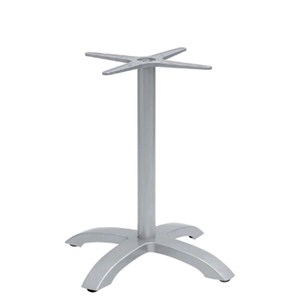 BASE - MOD. TP - BASE IN ALLUMINIO VERNICIATO - DOTATO DI PIEDINI REGOLABILI - DIM.  H 70 cm - NORMA CE