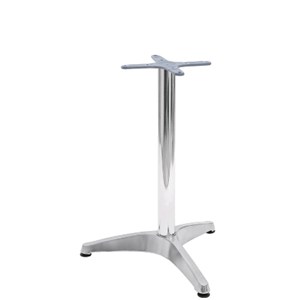 BASE - MOD. E - STRUTTURA IN ALLUMINIO - DOTATO DI PIEDINI REGOLABILI - DIM.  H 70 cm - DIM.  H 70 cm - NORMA CE