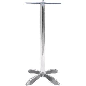 BASE - MOD. L - STRUTTURA IN ALLUMINIO - DOTATO DI PIEDINI REGOLABILI - DIM.  H 103 cm - NORMA CE