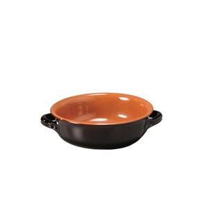 Casseruola  in Terracotta - VULCANIA Linea TERRACOTTA - Capacità 3 lt  - Diametro 12 cm - Altezza cm 5 - Imballo confezione da n. 12 Unità