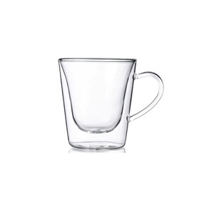 Tazza The  - BORMIOLI LUIGI Linea THERMIC GLASS - Codice RM220 - 08880/05 - Capacità 29,5 cl   -  8  1/2 z - Diametro 86 mm - Altezza mm 113 - Imballo confezione da n. 2 Unità