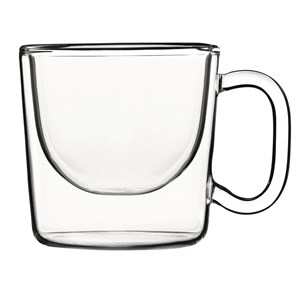 Confezione n. 2 Tazza Caffè  - BORMIOLI LUIGI Linea INDIA - Codice RM384 - 10662/01 - Capacità 8,5 cl   -  3  1/2 z - Diametro 64 mm - Altezza mm 67