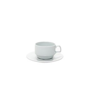 Piatto Per Tazza Colazione  - SATURNIA Linea ROMA - Diametro 14 cm - Imballo confezione da n. 24 Unità