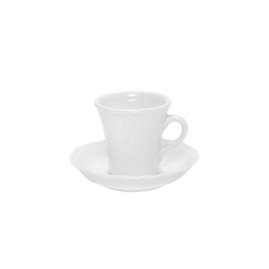 Tazza Caffè Con Piatto  - ANCAP Linea CLAUDIA - Codice 17421 - Capacità 8 cl  - Imballo confezione da n. 6 Unità