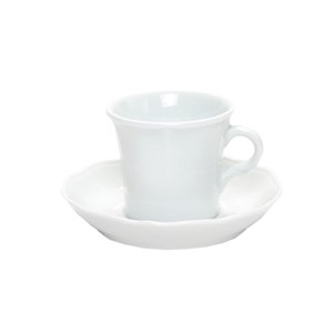 Tazza The Con Piatto  - ANCAP Linea CLAUDIA - Codice 17423 - Capacità 17 cl  - Imballo confezione da n. 6 Unità