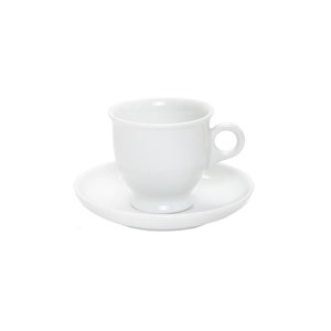 Tazza Cappuccino Con Piatto  - ANCAP Linea REALE - Codice 22402 - Capacità 19 cl  - Imballo confezione da n. 6 Unità