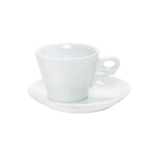 Tazza Cappuccino Con Piatto  - ANCAP Linea GIOTTO - Codice 24934 - Capacità 19 cl  - Imballo confezione da n. 6 Unità