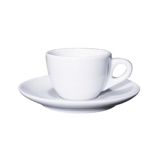 Tazza Cappuccino Con Piatto  - ANCAP Linea PALERMO - Codice 32017 - Capacità 19 cl  - Imballo confezione da n. 6 Unità