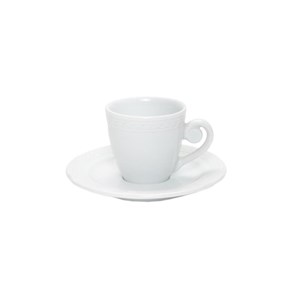 Tazza Caffè Con Piatto  - ANCAP Linea ACCADEMIA - Codice 25840 - Capacità 8 cl  - Imballo confezione da n. 6 Unità