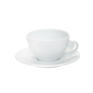 Tazza The Con Piatto  - ANCAP Linea ACCADEMIA - Codice 25841 - Capacità 19 cl  - Imballo confezione da n. 6 Unità