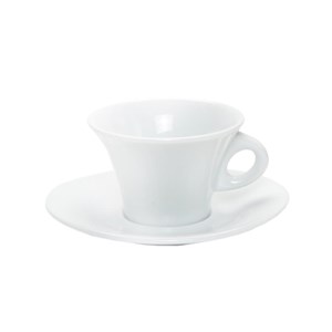 Tazza The Con Piatto  - ANCAP Linea AIDA - Codice 31737 - Capacità 21 cl  - Imballo confezione da n. 6 Unità