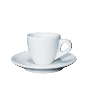 Tazza Caffè Con Piatto  - ANCAP Linea PALERMO - Codice 37560 - Capacità 10 cl  - Imballo confezione da n. 6 Unità