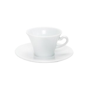 Tazza The Con Piatto  - ANCAP Linea VIVALDI - Codice 35971 - Capacità 15 cl  - Imballo confezione da n. 6 Unità