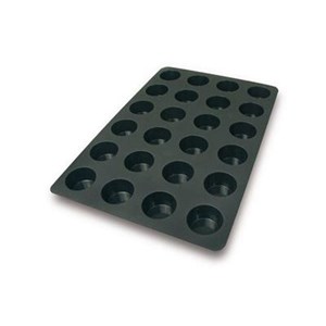 Stampo Muffin  in Silicone - SILIKOMART Linea SESSANTA QUARANTA - Codice SQ009 - Diametro 69 mm - Altezza mm 39 - Imballo confezione da n. 1 Unità