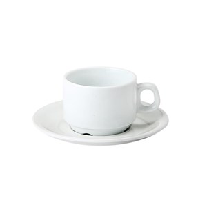 Tazza The Con Piatto  - INKER Linea GRIC - Codice 332/240 - Capacità 20 cl  - Imballo confezione da n. 6 Unità