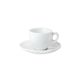 Tazza Caffè Con Piatto  - INKER Linea LUNA - Codice 515/551 - Capacità 7 cl  - Imballo confezione da n. 6 Unità