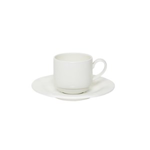 Piatto Per Tazza Caffè  - ROYAL BONE CHINA Linea VERONA - Codice 2914 - Diametro 12 cm - Imballo confezione da n. 12 Unità