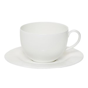 Tazza Colazione Senza Piatto  - ROYAL BONE CHINA Linea VERONA - Codice 2940 - Capacità 33 cl  - Imballo confezione da n. 6 Unità