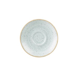 Piatto Per Tazza Caffè Egg Blue - CHURCHILL Linea STONECAST - Codice SDESESS1 - Diametro 11,8 cm - Imballo confezione da n. 12 Unità