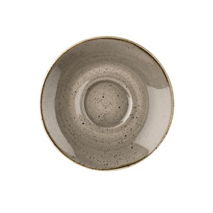 Piatto Per Tazza Cappuccino Peppercorn Grey - CHURCHILL Linea STONECAST - Codice SPGSCSS1 - Diametro 15,6 cm - Imballo confezione da n. 12 Unità