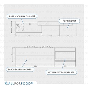 COMPOSIZIONE BAR LINEA BAKERY - COMP. BA01/345