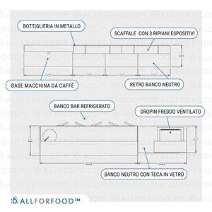 COMPOSIZIONE BAR LINEA BAKERY - COMP. BA03/450